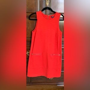 MADEWELL sheath dress with zip pockets
